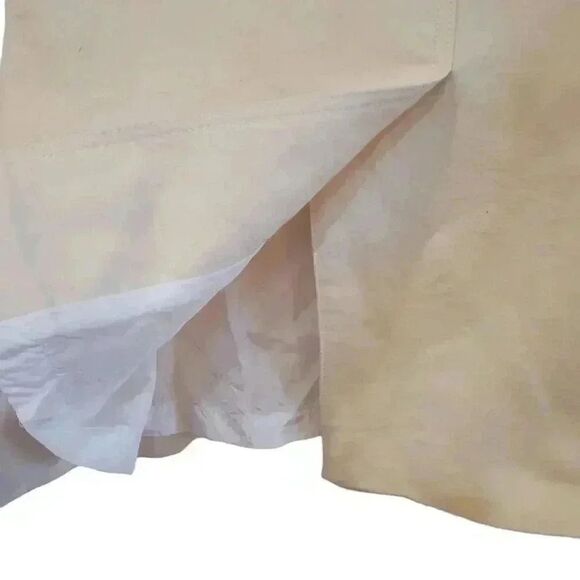 Louis Feraud Vintage Cabale Cachet Desert Springs Women's Ivory Wool Lined Penci - Picture 8 of 15